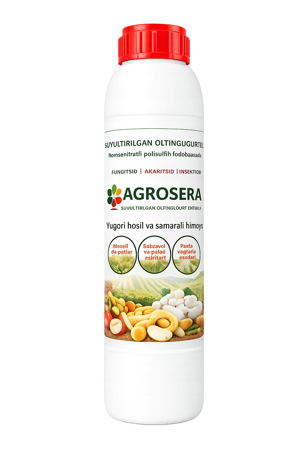 AGROSERA sulfur fertilizer bottle